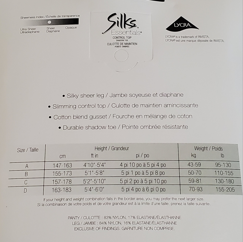 ✨️FREE✨️ NWT 2 Control Top Sheers - Picture 3 of 3